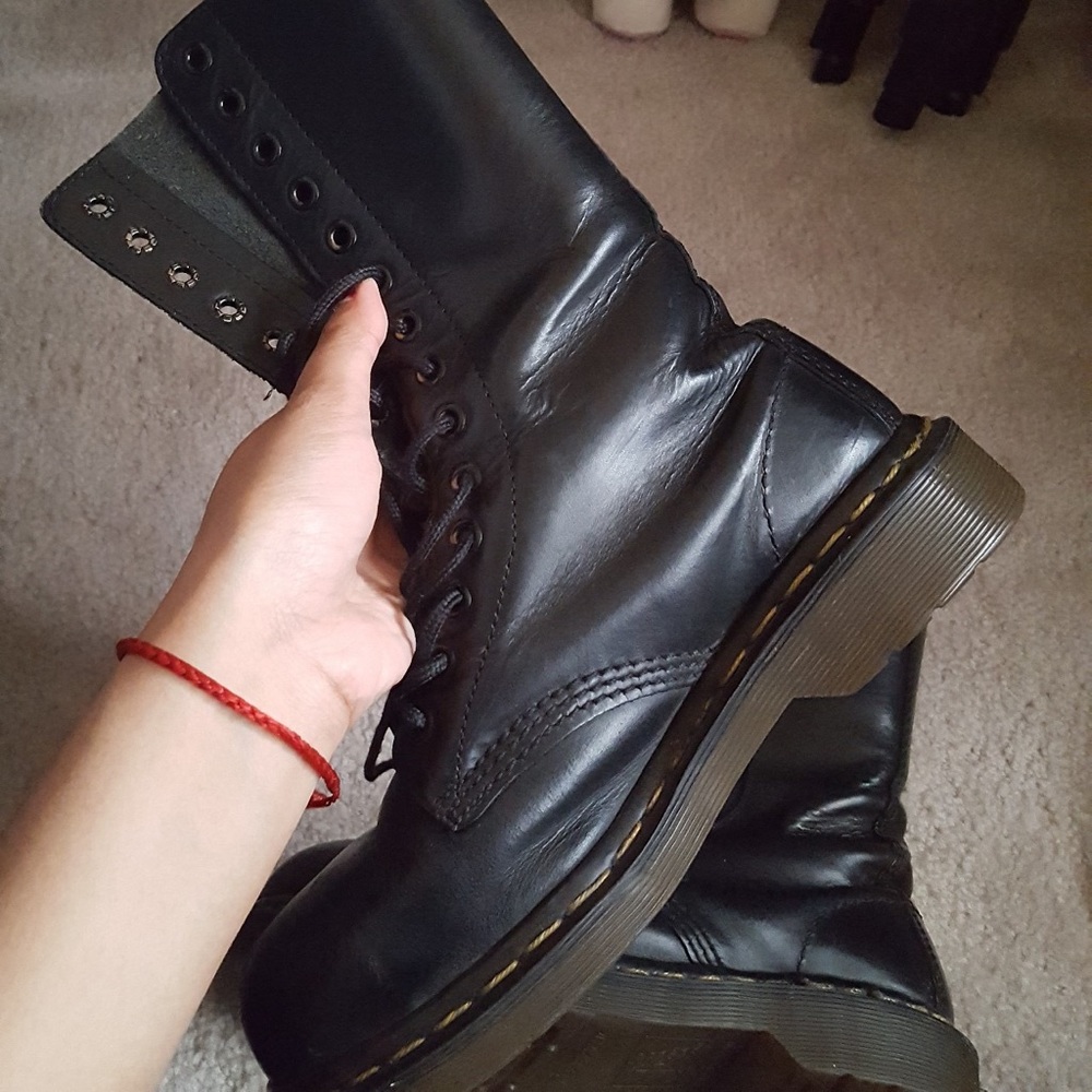 Doc Martens Steel Toe boots size 8